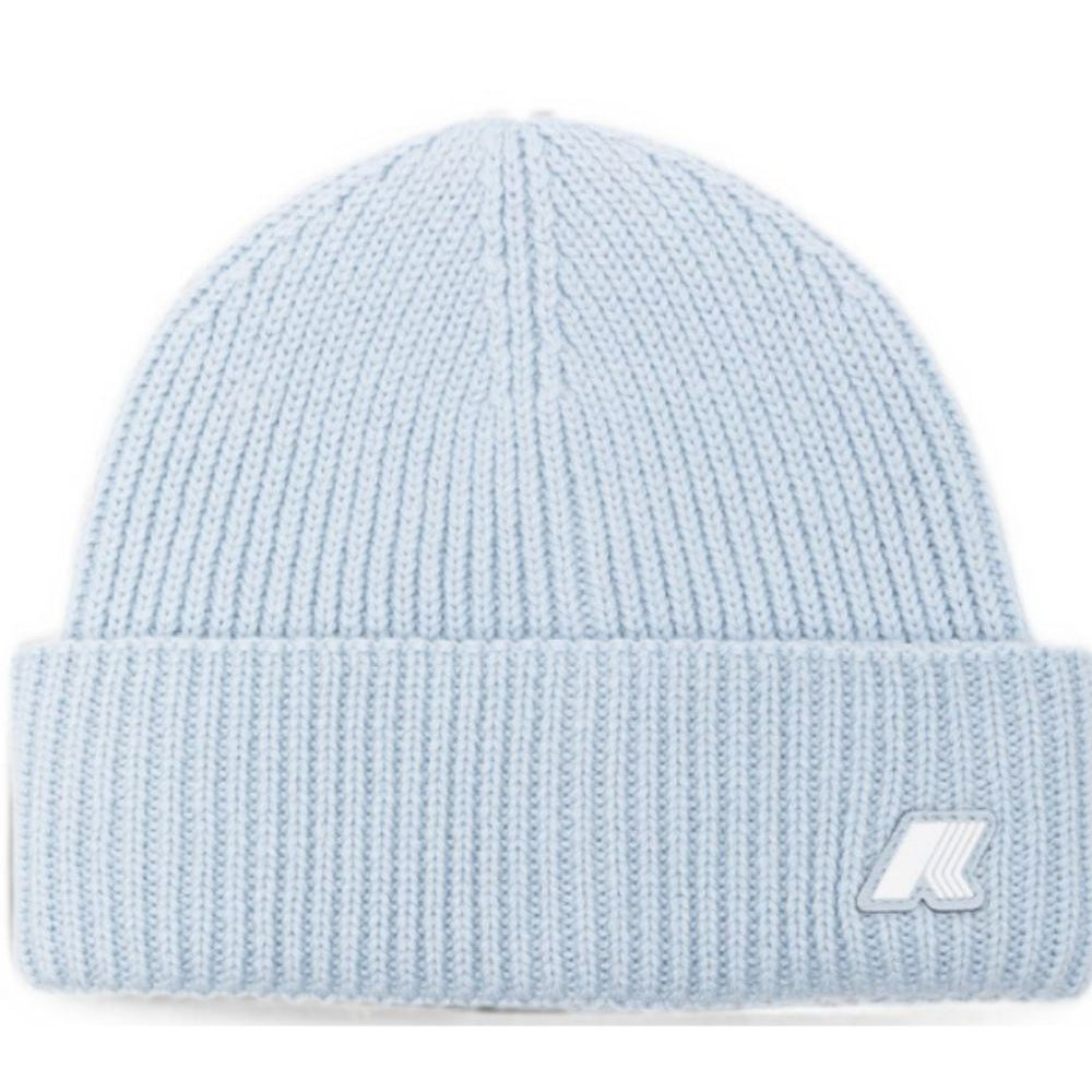 Cappello per neonati K-WAY Kids azzurro con logo sul davanti K1151RW XWK K-WAY KIDS