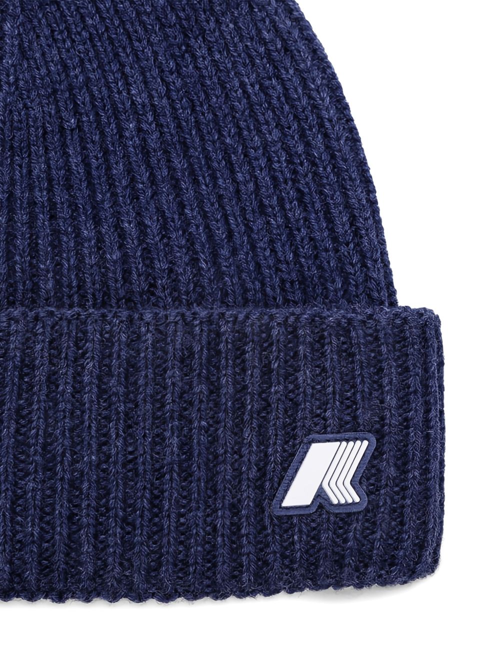 Cappello per bambini K-WAY Kids blu con trama a coste K31358W K89 K-WAY KIDS