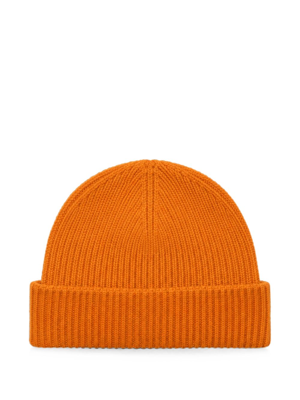 Berretto per bambino K-Way Kids arancione a coste con patch logo K31358W M30 K-WAY KIDS