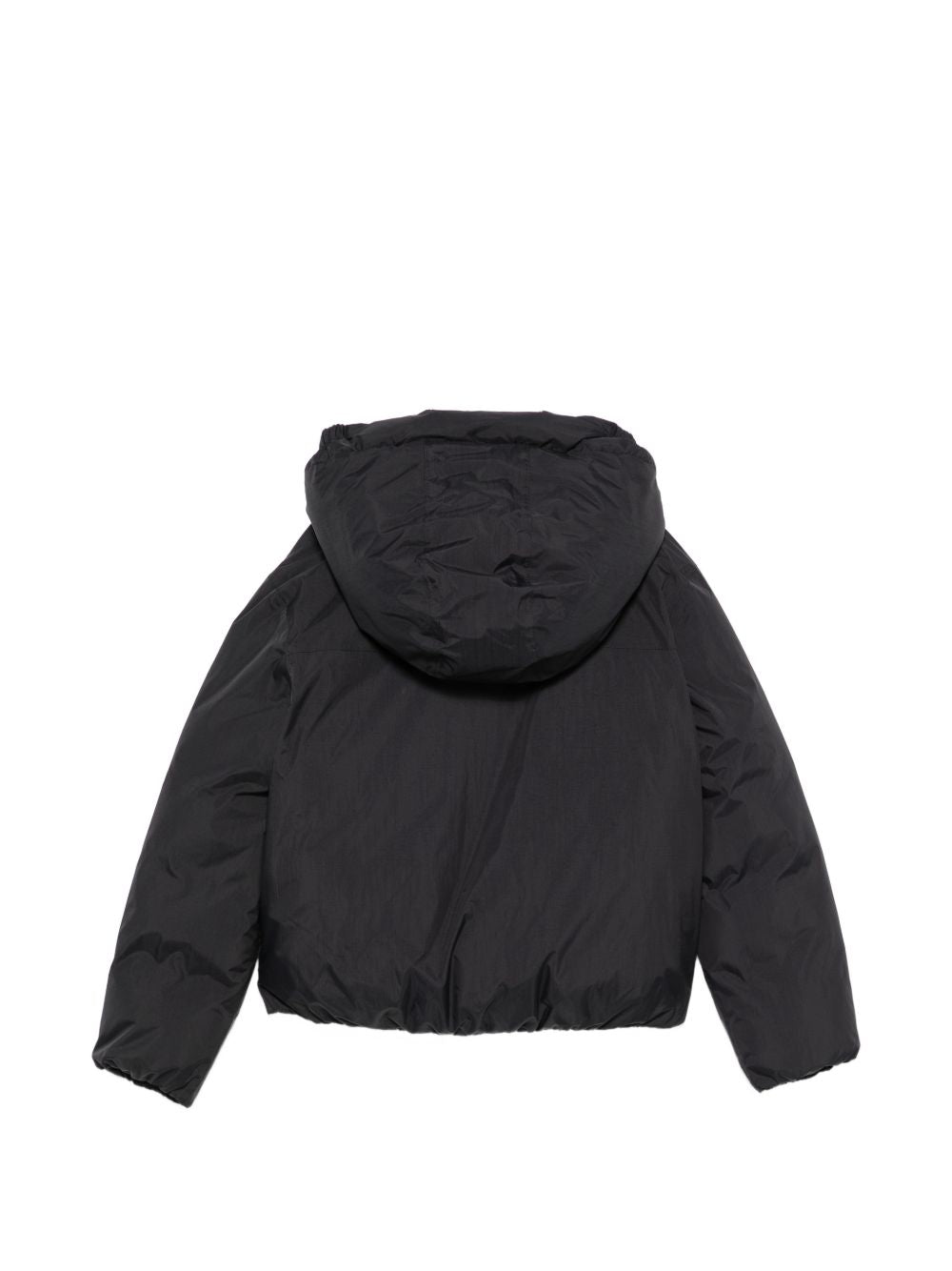Giubbino per bambini K-Way Kids nero con cappuccio K51322W USY K-WAY KIDS