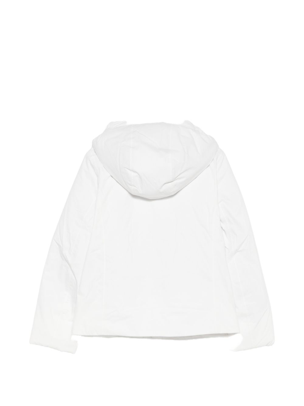 Giacca unisex bambino K-Way Kids bianco con toppa logo<BR/><BR/> K7136ZW DCV K-WAY KIDS