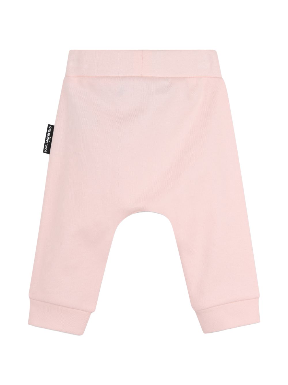 Set felpa e pantaloni per neonata Karl Lagerfeld Kids multicolore con ricamo Choupette sul davanti Z31279 N74 KARL LAGERFELD KIDS
