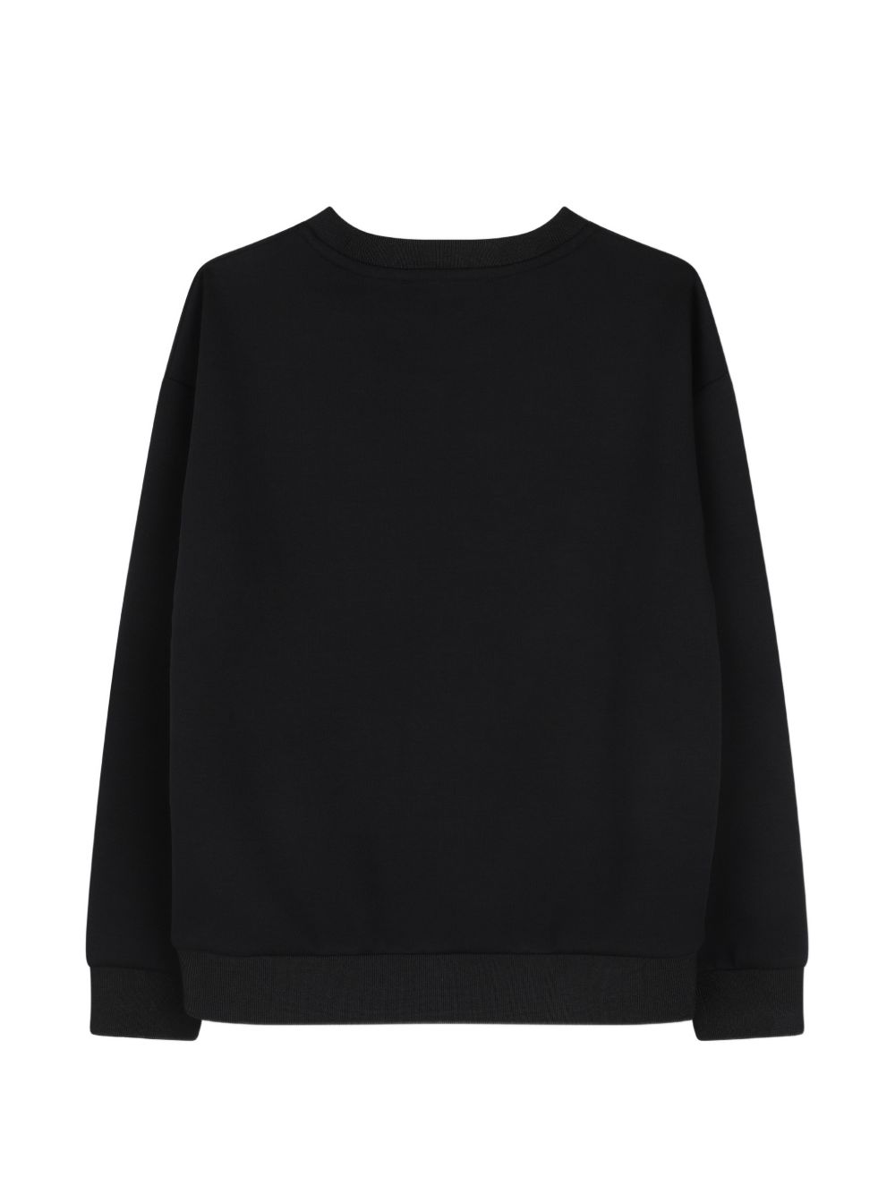 Felpa per bambino Karl Lagerfeld Kids nera con stampa grafica Z31370 09B KARL LAGERFELD KIDS