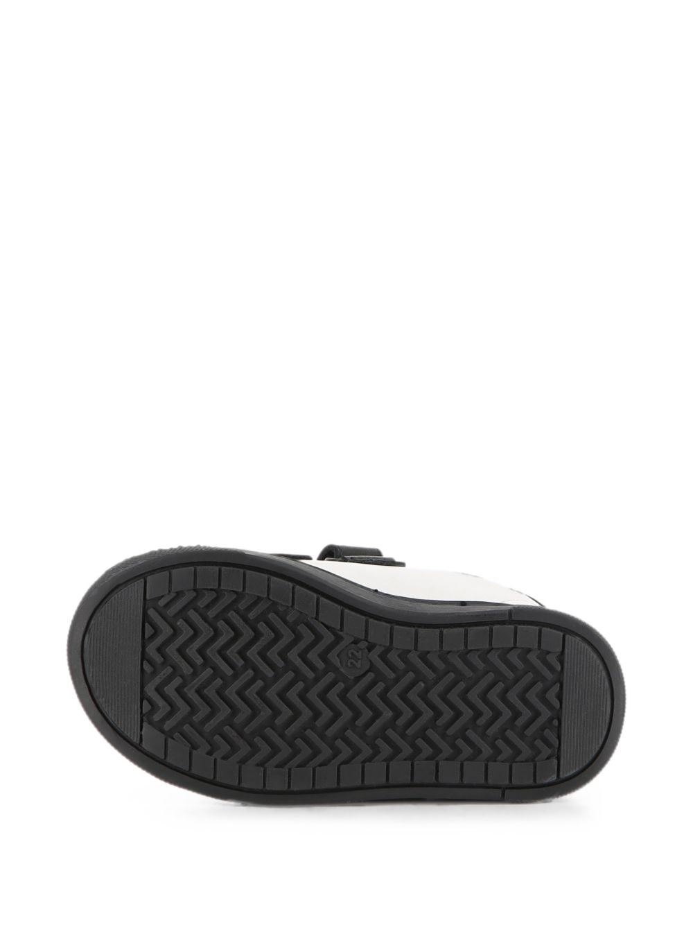 Sneakers in pelle per bambino Karl Lagerfeld Kids bianche con strappo Z31411 M41 KARL LAGERFELD KIDS