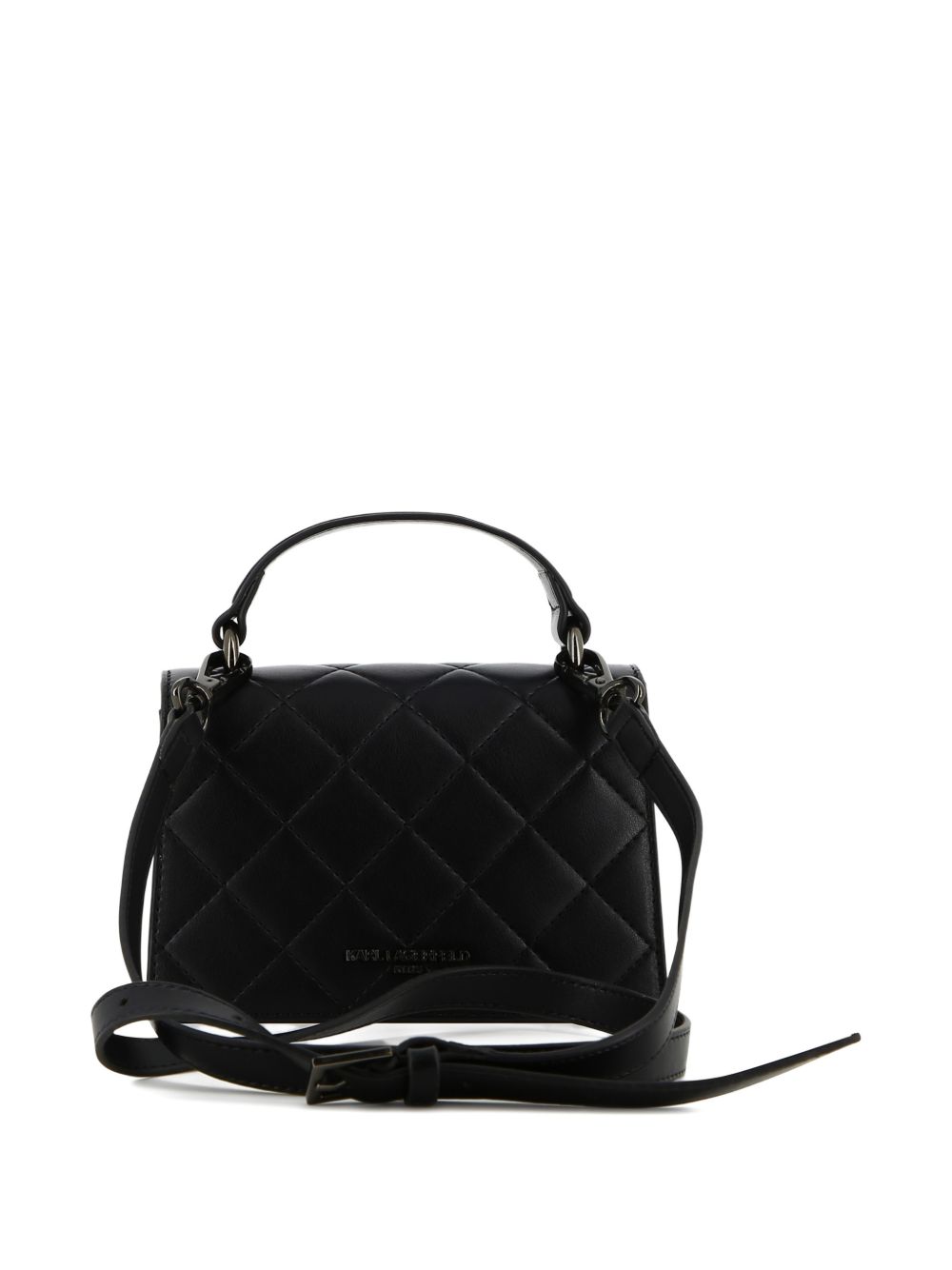 Borsa per bambina Karl Lagerfeld Kids nera con design trapuntato Z31433 09B KARL LAGERFELD KIDS
