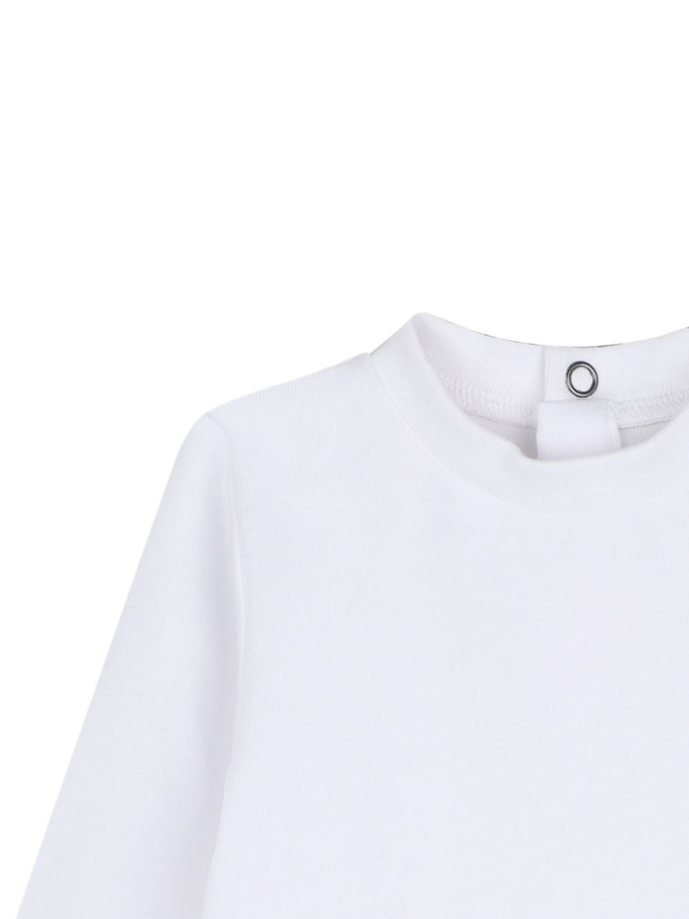 Set t-shirt e salopette per neonato Karl Lagerfeld Kids verde con logo sul davanti Z31494 65B KARL LAGERFELD KIDS
