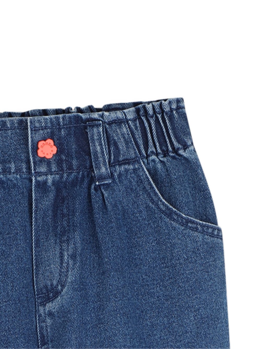 Jeans per bambina Kenzo Kids in denim con vita elasticizzata K61904 Z25 KENZO KIDS