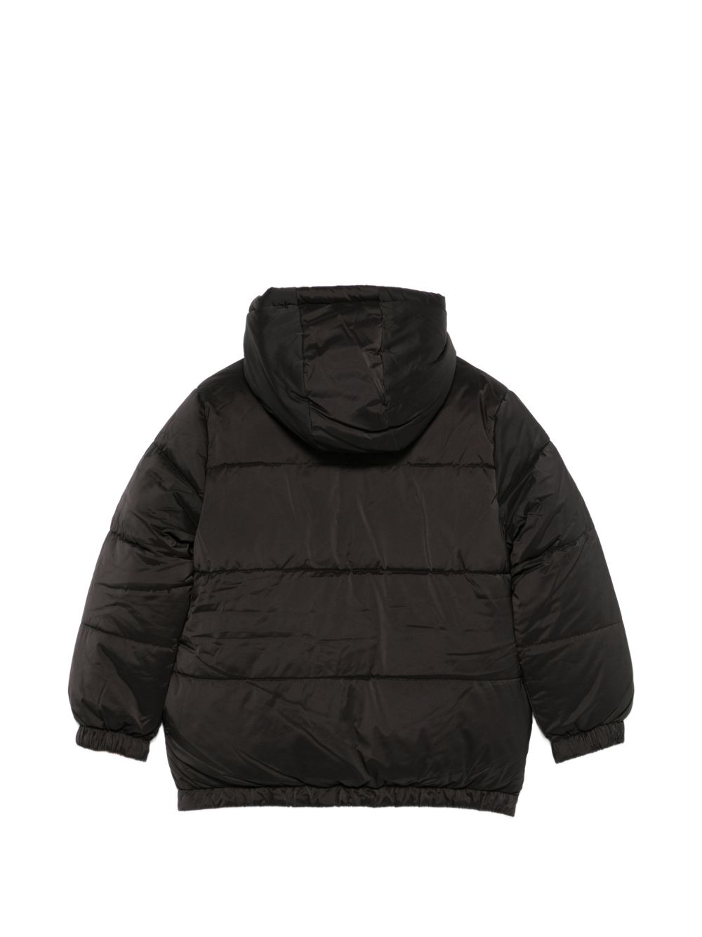 Giubbino per bambino Kenzo Kids nero con logo stampato sul davanti K61935 09B KENZO KIDS