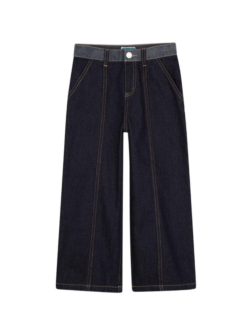 Jeans per bambino Kenzo Kids in denim a gamba ampia K61962 Z35 KENZO KIDS