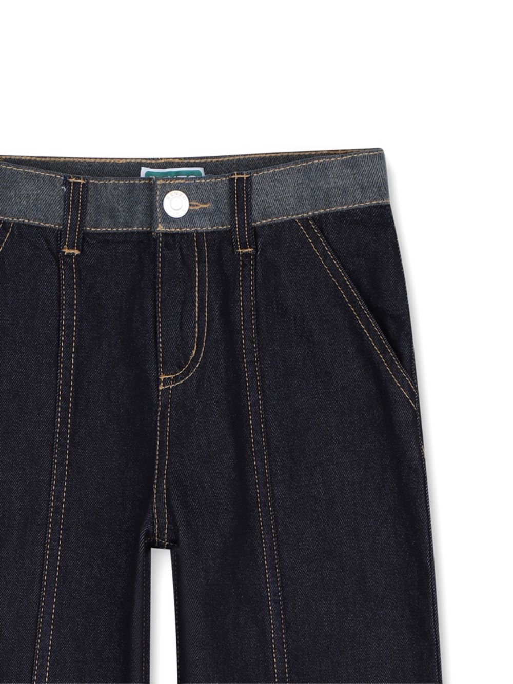 Jeans per bambino Kenzo Kids in denim a gamba ampia K61962 Z35 KENZO KIDS