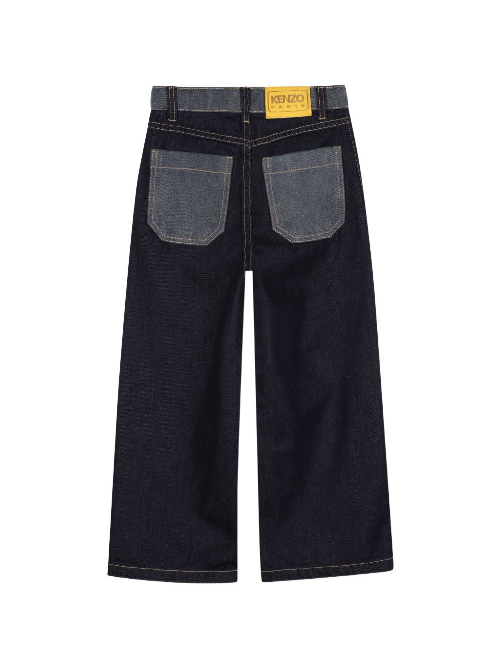 Jeans per bambino Kenzo Kids in denim a gamba ampia K61962 Z35 KENZO KIDS