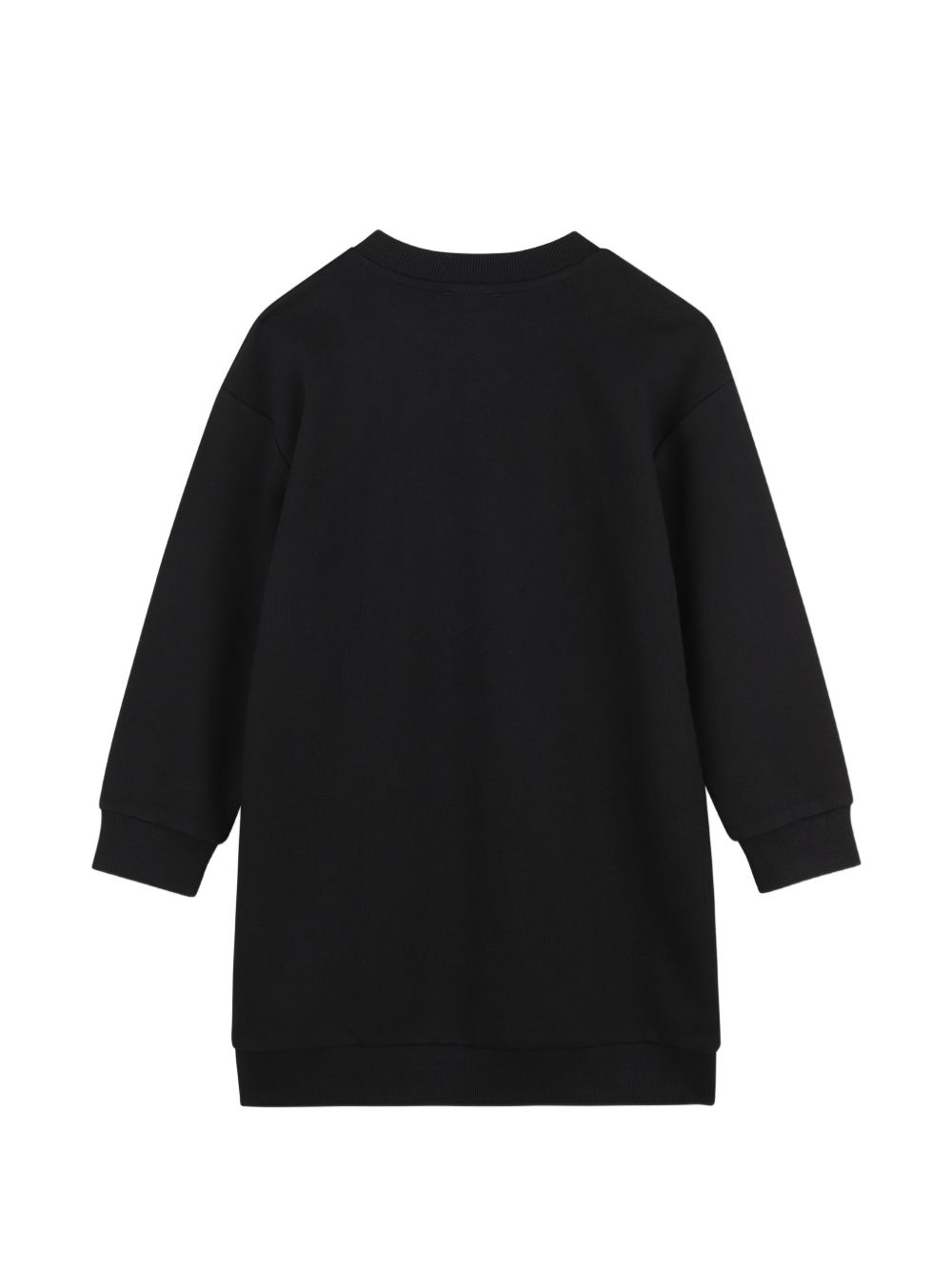 Abito per bambina Kenzo Kids nero con stampa grafica Boke Flower K62010 09B KENZO KIDS