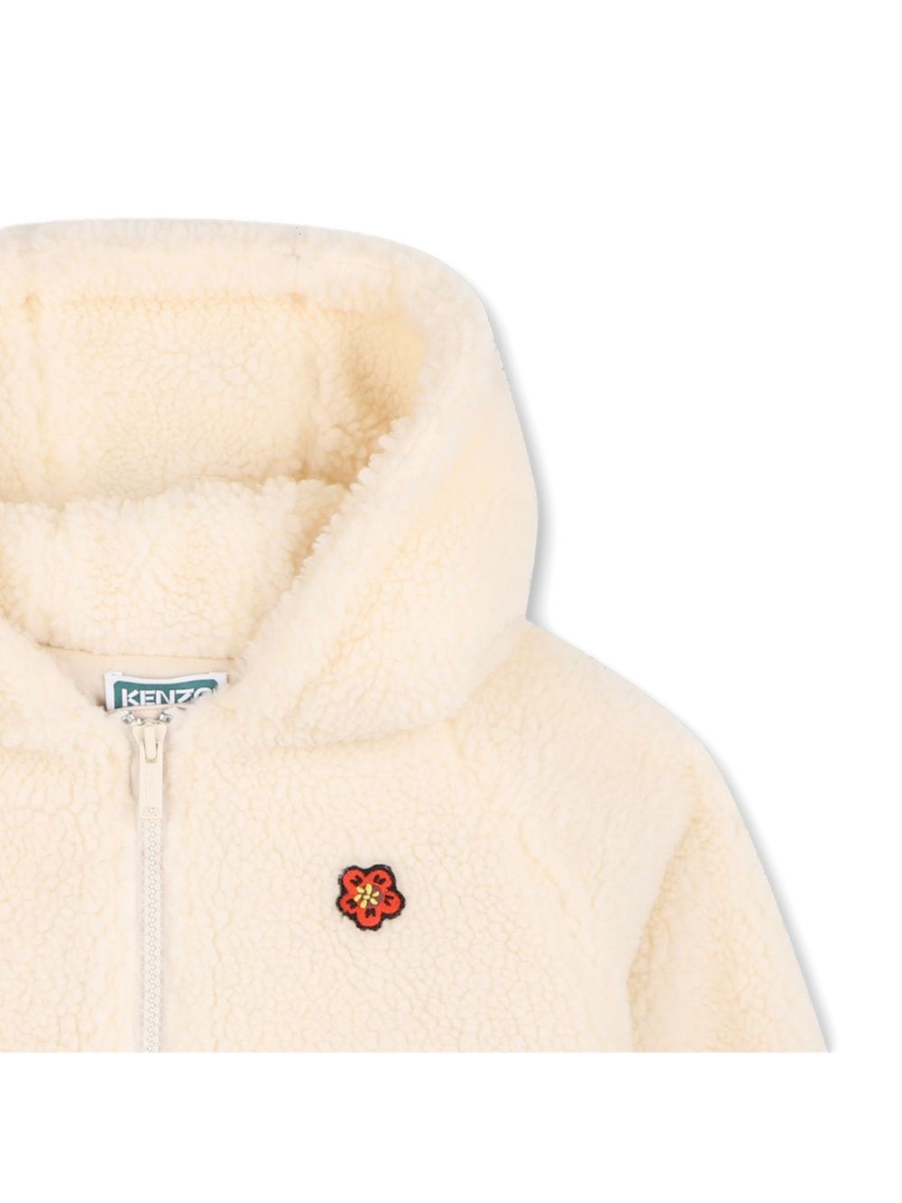 Bomber per bambino Kenzo Kids beige con applicazione Boke Flower K62015 21G KENZO KIDS