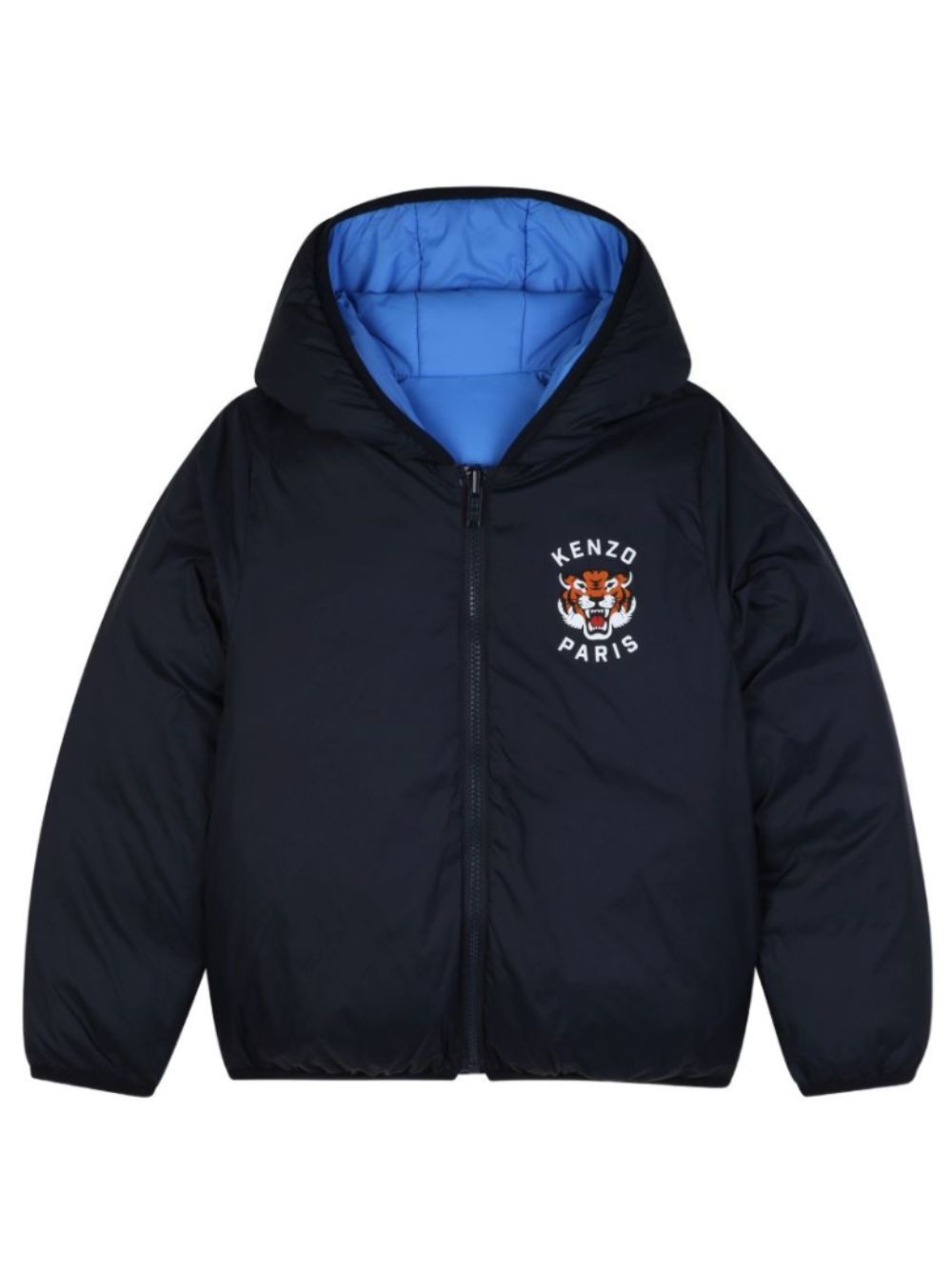 Giubbino per bambino Kenzo Kids nero con design reversibile K62047 845 KENZO KIDS