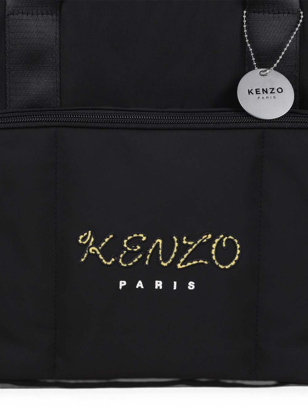 Borsa fasciatoio per neonati Kenzo Kids blu con ricamo frontale del logo K62076 095 KENZO KIDS