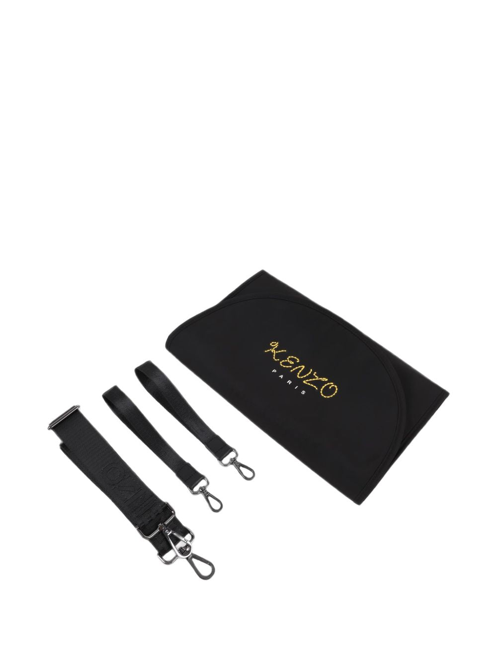 Borsa fasciatoio per neonati Kenzo Kids blu con ricamo frontale del logo K62076 095 KENZO KIDS