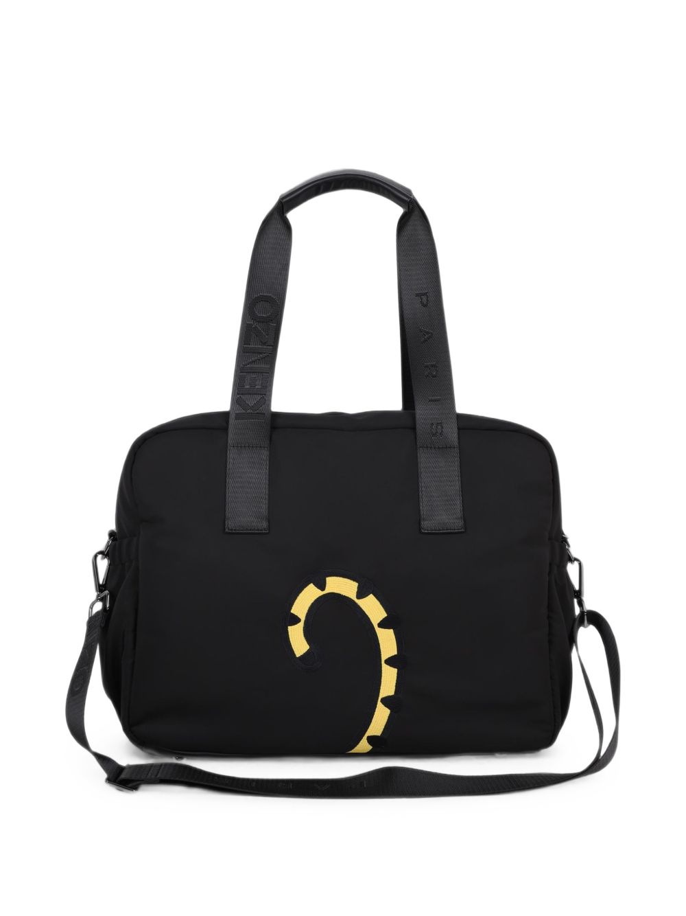 Borsa fasciatoio per neonati Kenzo Kids blu con ricamo frontale del logo K62076 095 KENZO KIDS