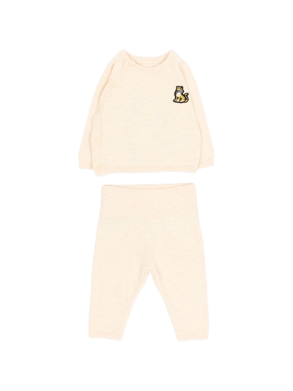 Completo per neonati Kenzo Kids beige con berretto e calzini K62078 C17 KENZO KIDS