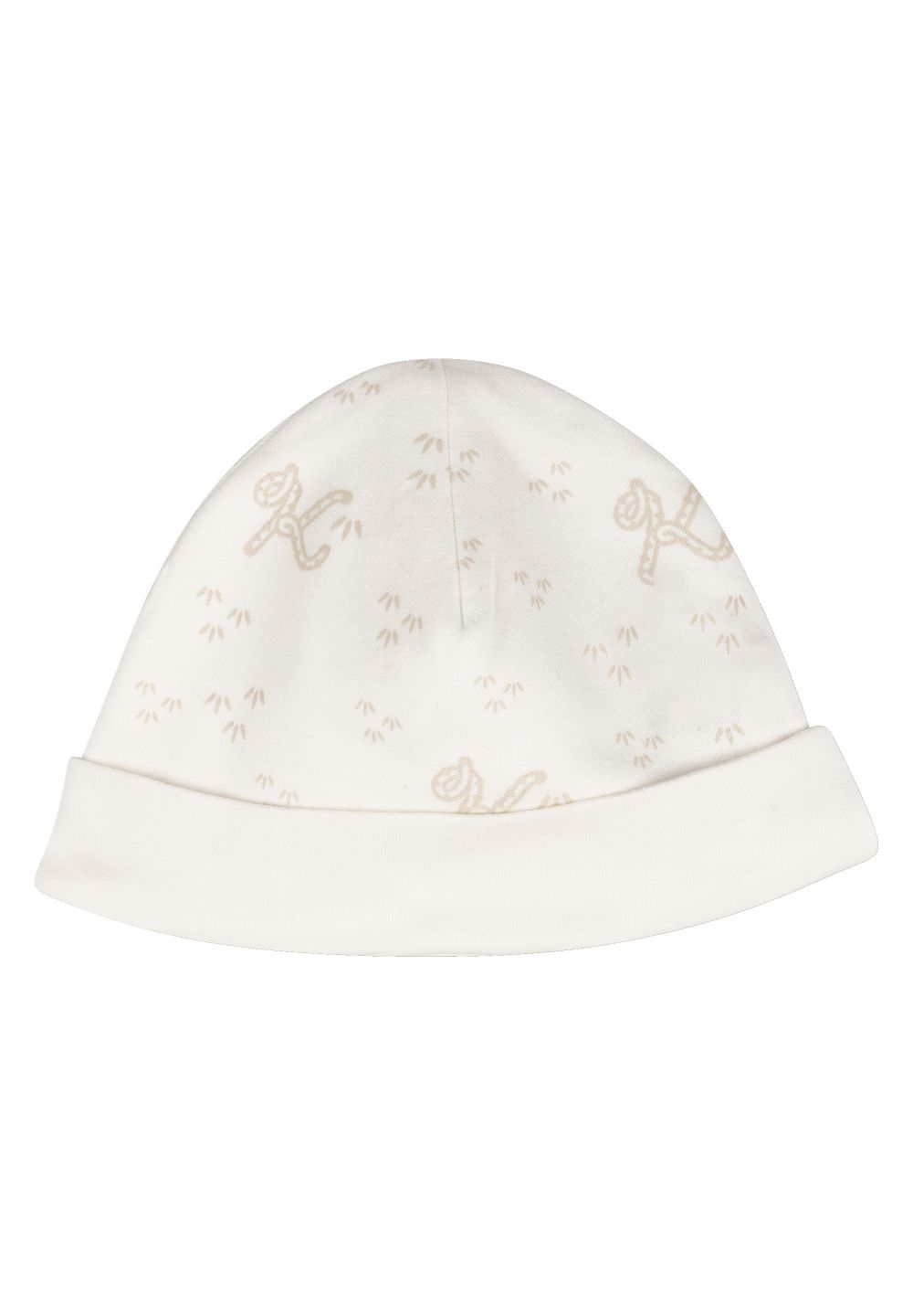 Set tutina, berretto e bavaglino per neonati Kenzo Kids bianco con stampa monogramma K62079 117 KENZO KIDS