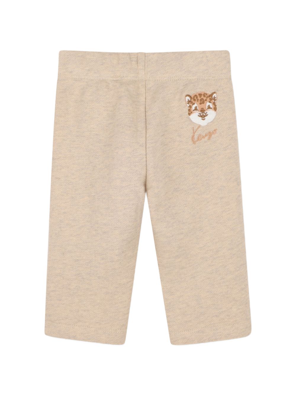 Set tre pezzi per neonati Kenzo Kids beige con stampa tigre K62090 230 KENZO KIDS