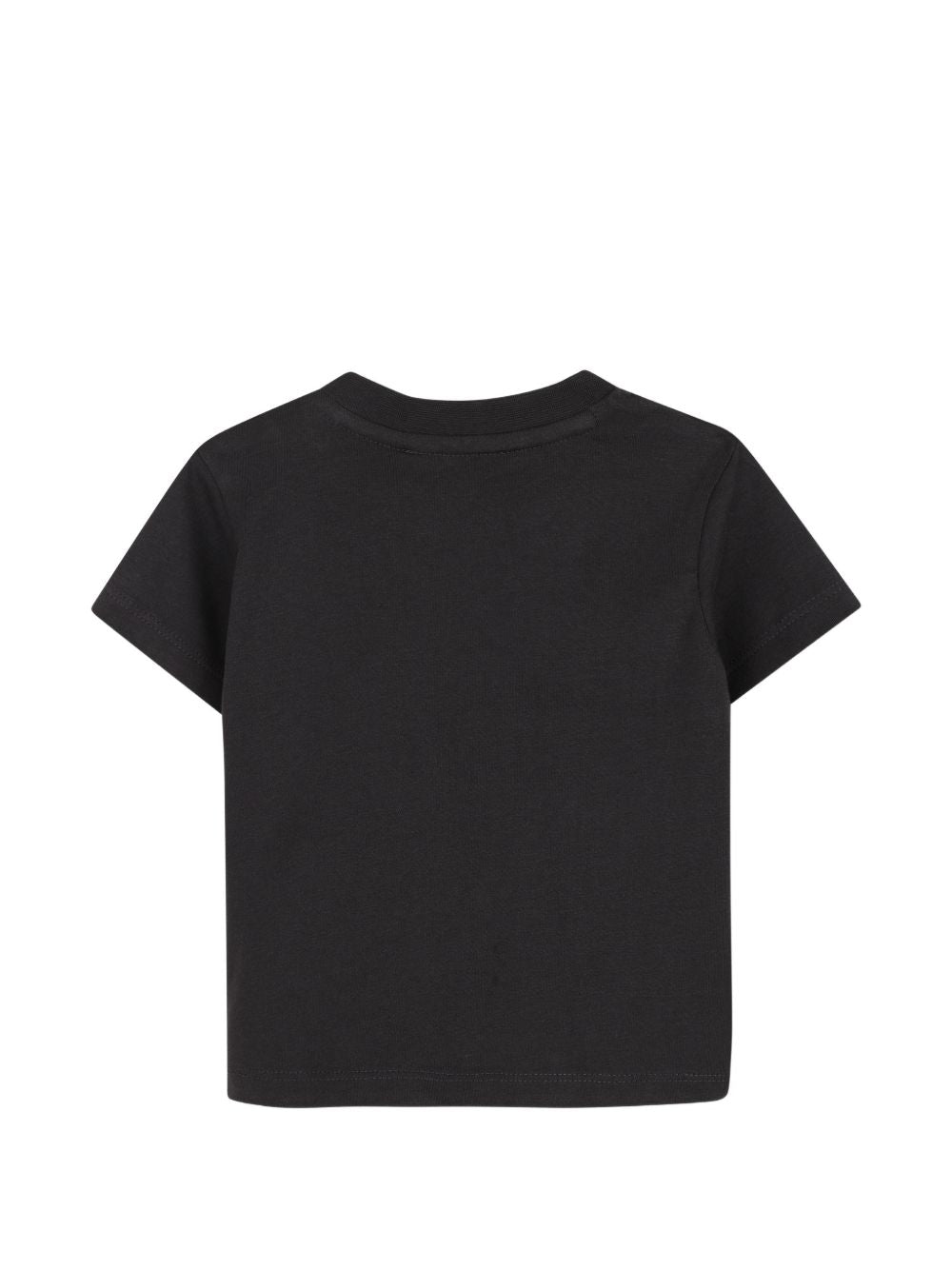T-shirt per neonato Kenzo Kids nera con stampa grafica Tiger head K62110 26 KENZO KIDS