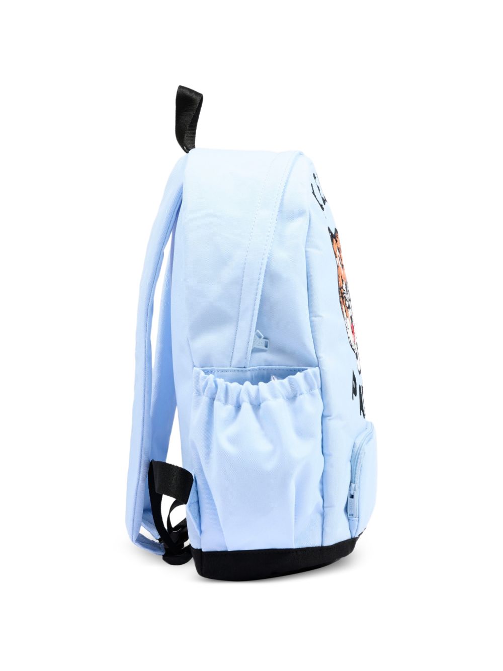 Zaino per bambina Kenzo Kids azzurro con stampa Tiger sul davanti K62154 77E KENZO KIDS