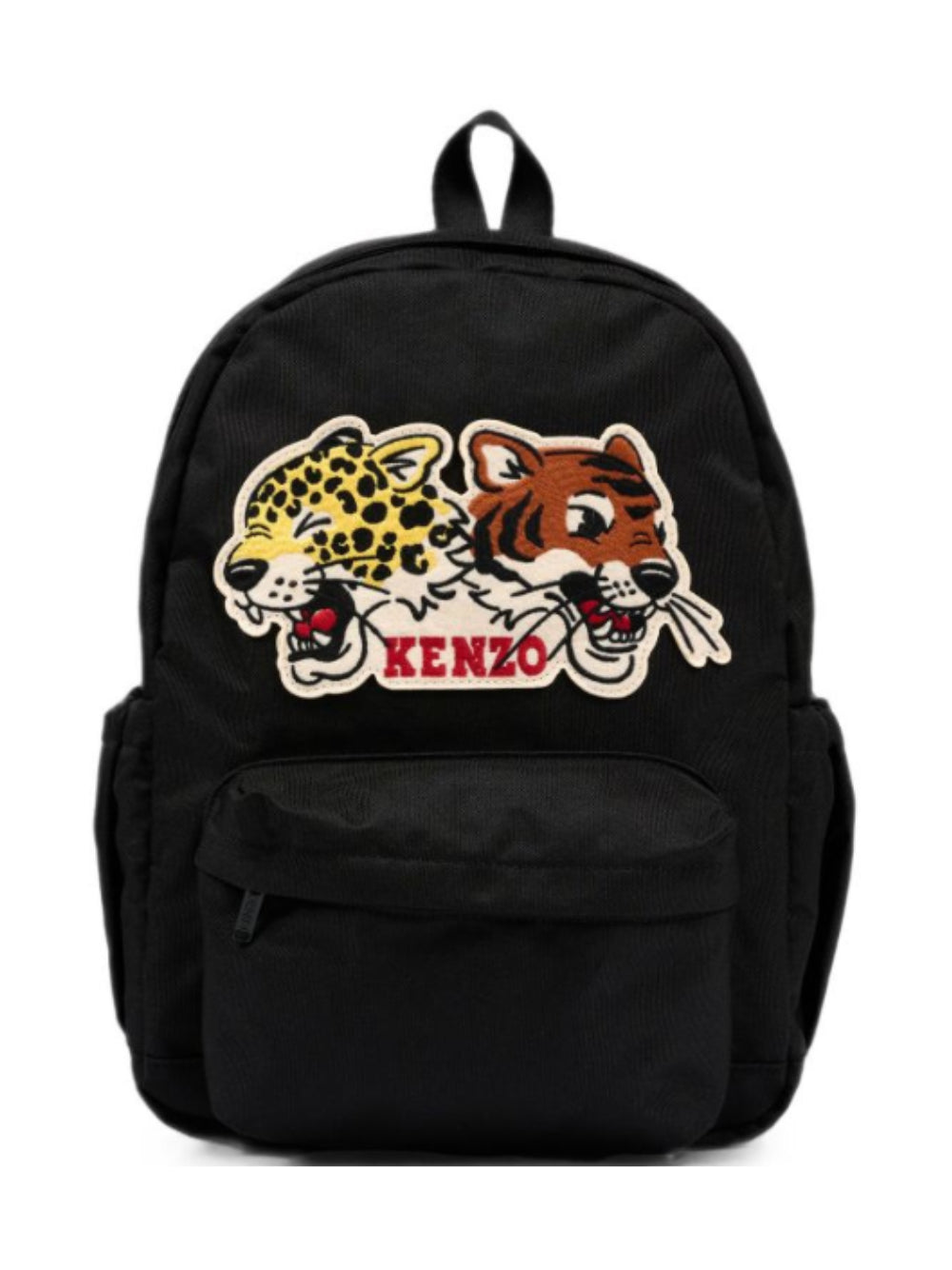 Zaino per bambino Kenzo Kids nero con dettaglio Animal Fantasy K62155 09B KENZO KIDS