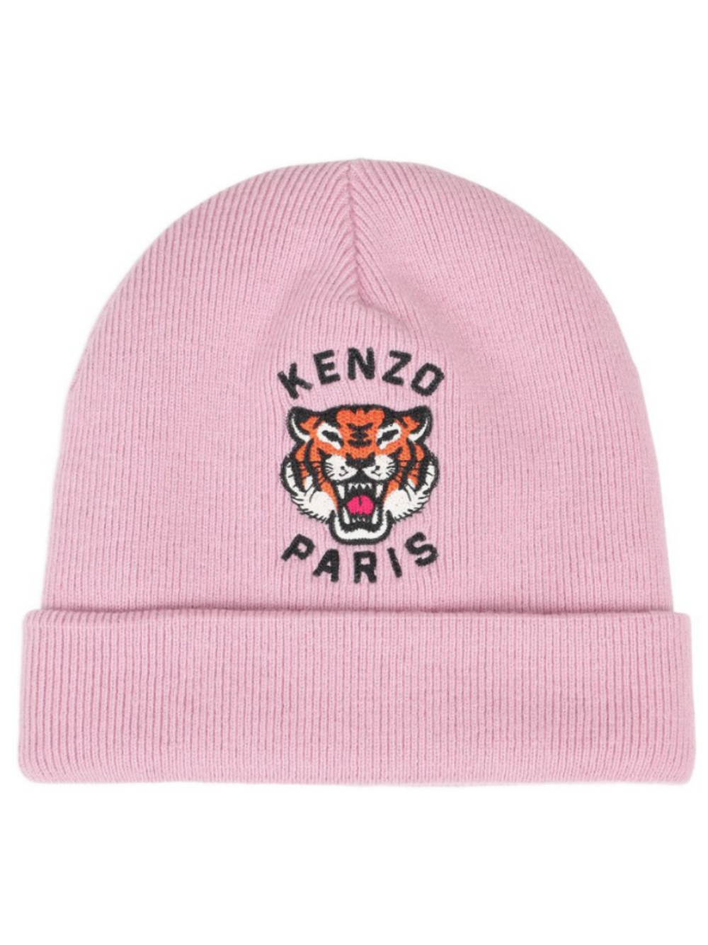Berretto per bambina Kenzo Kids rosa con logo sul davanti K62156 44F KENZO KIDS
