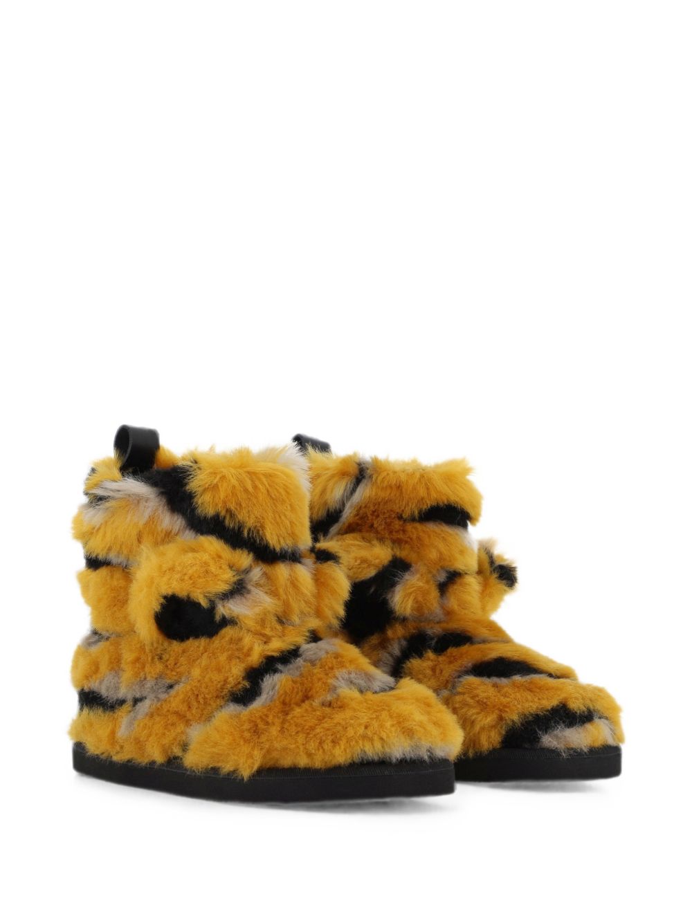 Stivali per bambina Kenzo Kids gialli con stampa animalier K62165 T90 KENZO KIDS