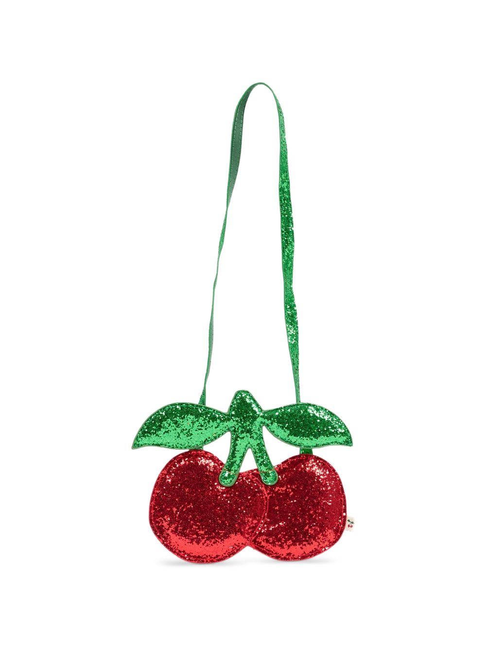 Borsa per bambina Konges Slojd rossa con glitter KS101921 S10003 KONGES SLOJD KIDS
