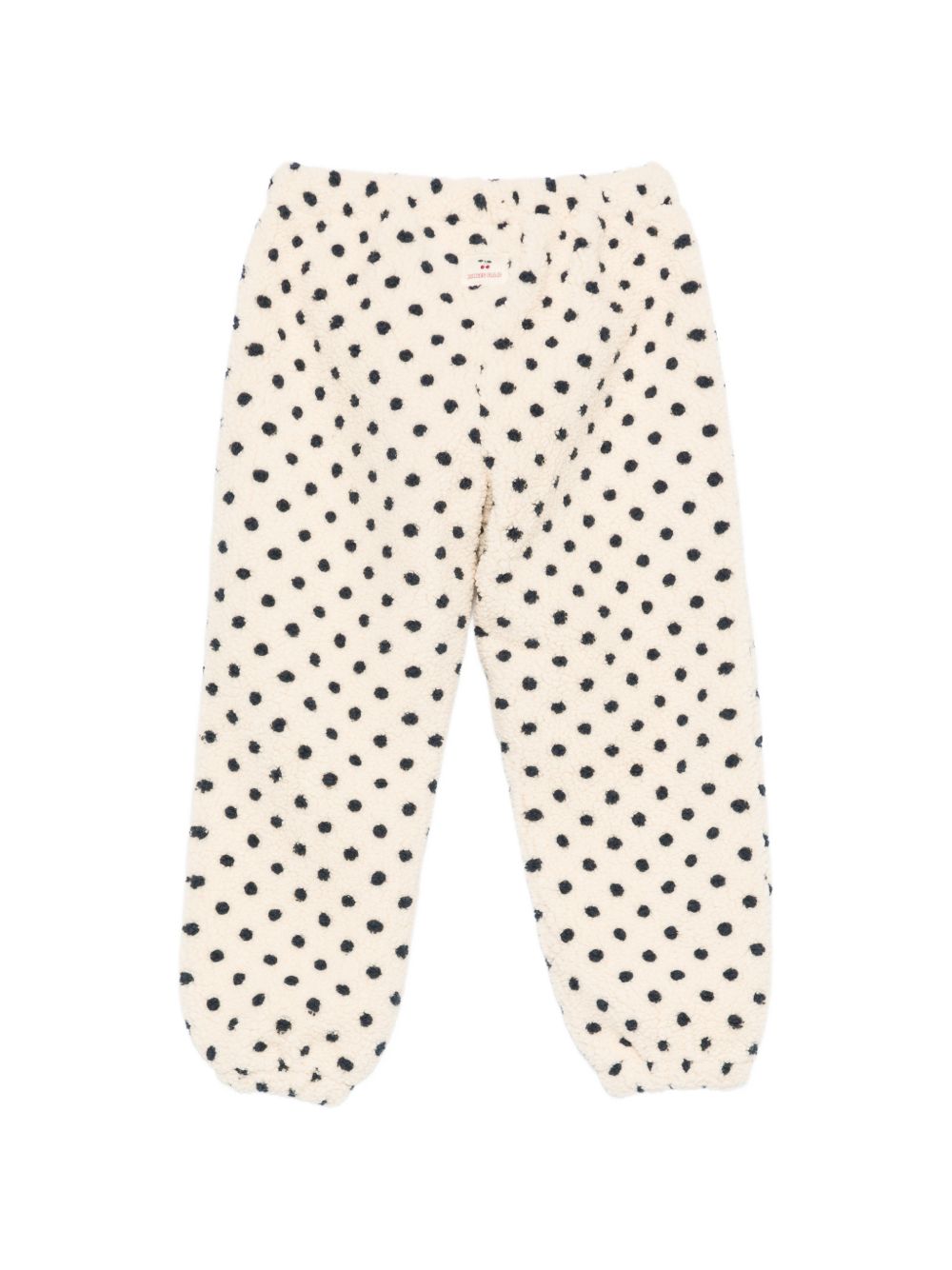 Pantaloni per bambina Konges Slojd Kids beige a pois KS105714 P30119 KONGES SLOJD KIDS