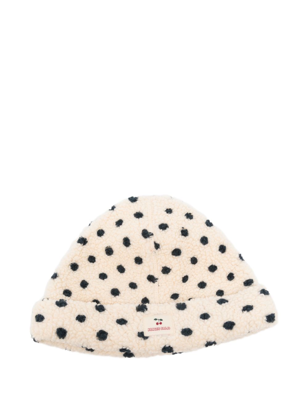 Cappello Konges Slojd Kids beige a pois KS105719 P30119 KONGES SLOJD KIDS