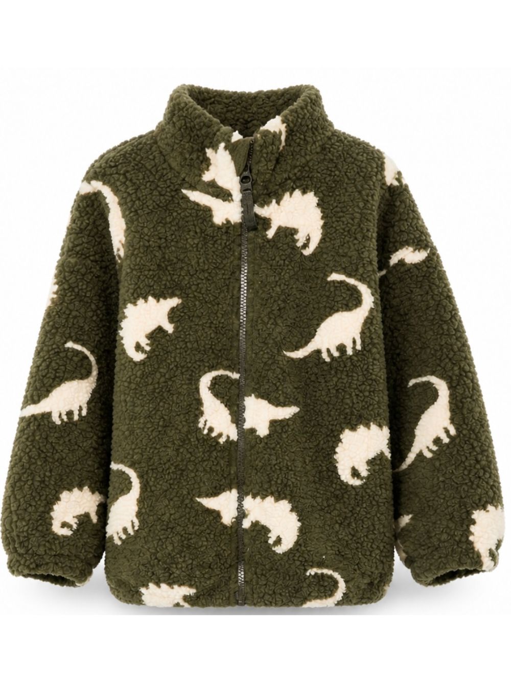 Giubbino per bambino Konges Slojd Kids verde con stampa dinosauro KS105720 P10025 KONGES SLOJD KIDS