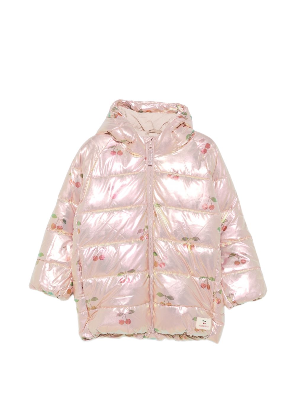 Giubbino per bambina Konges Slojd Kids rosa finitura metallizzata KS105736 P00049 KONGES SLOJD KIDS