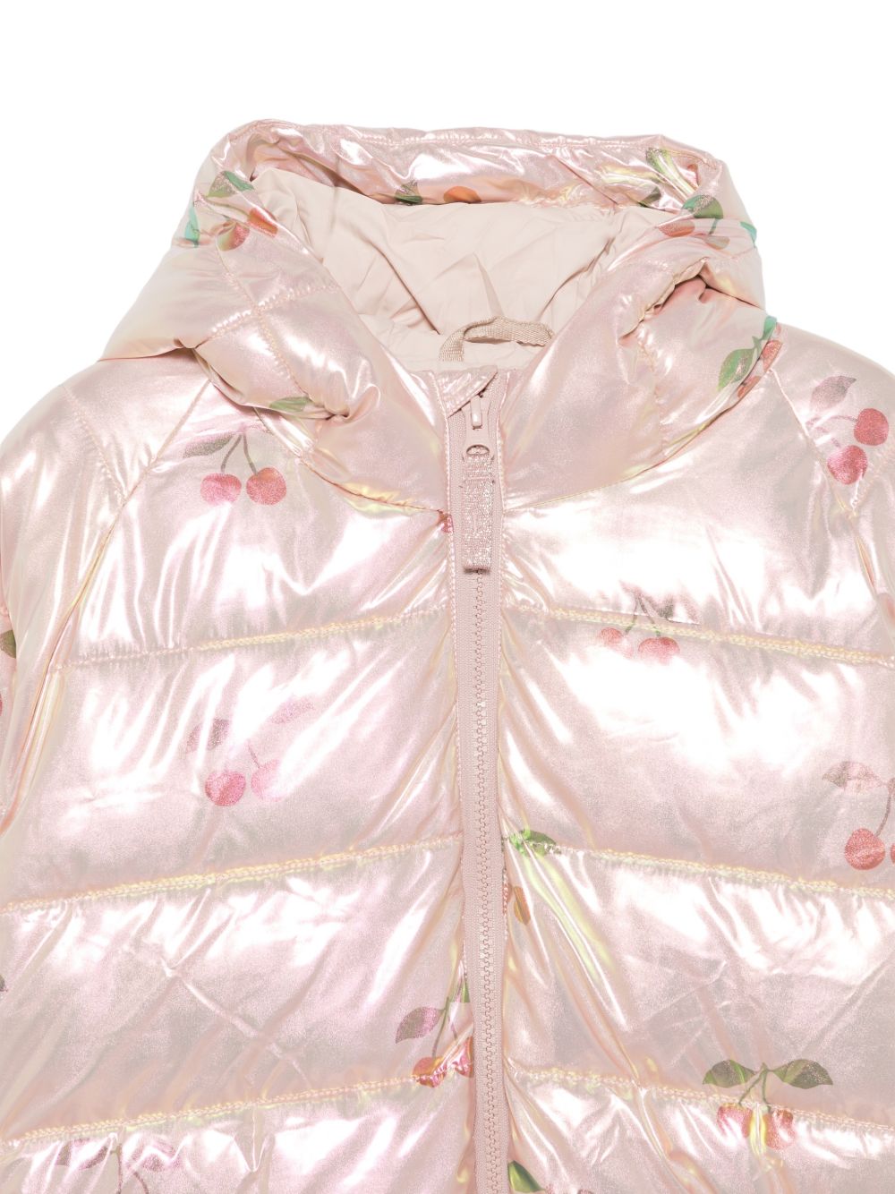 Giubbino per bambina Konges Slojd Kids rosa finitura metallizzata KS105736 P00049 KONGES SLOJD KIDS