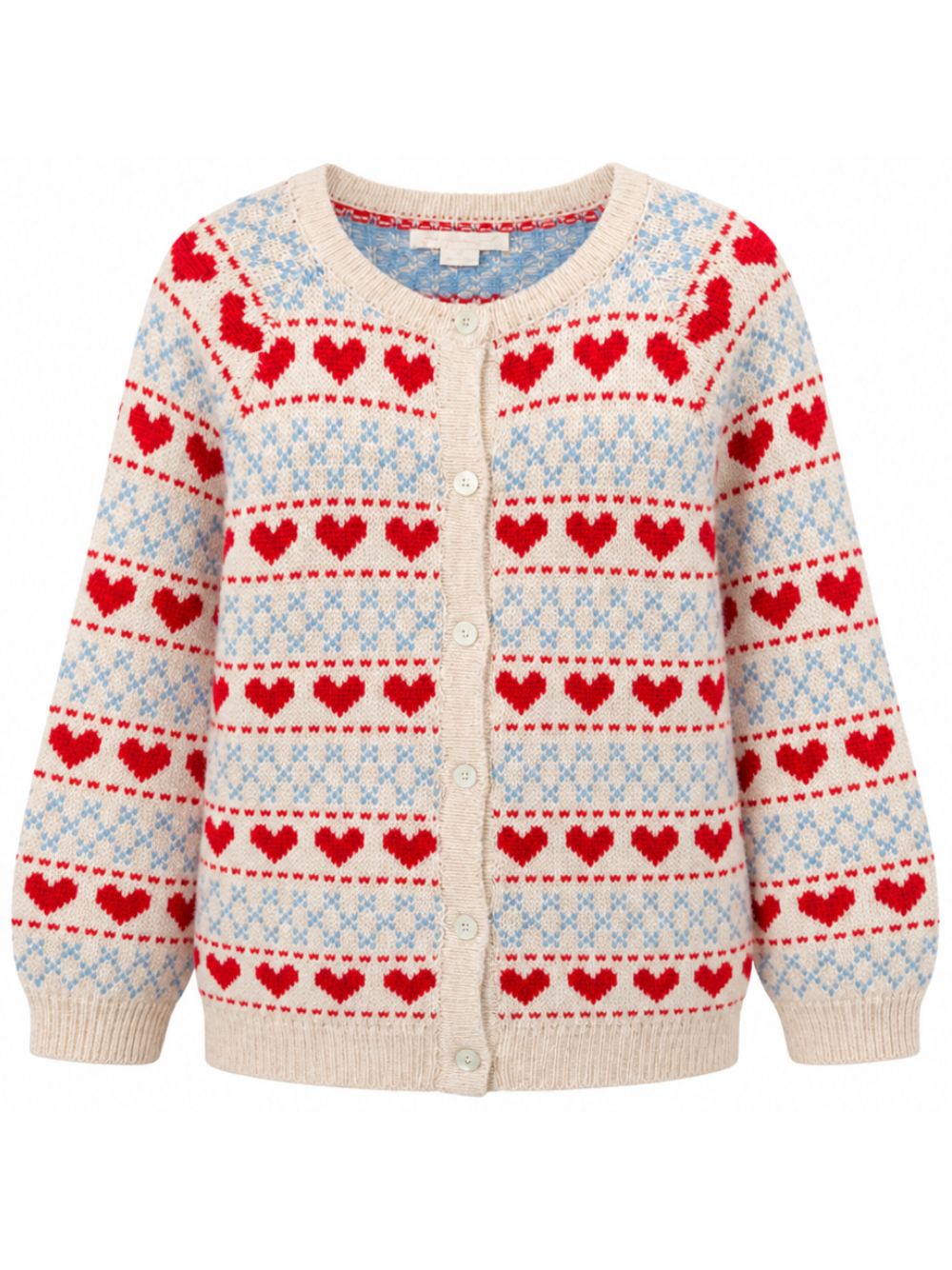 Cardigan per bambina Konges Slojd Kids multicolor con intrasio KS105906 P15031 KONGES SLOJD KIDS