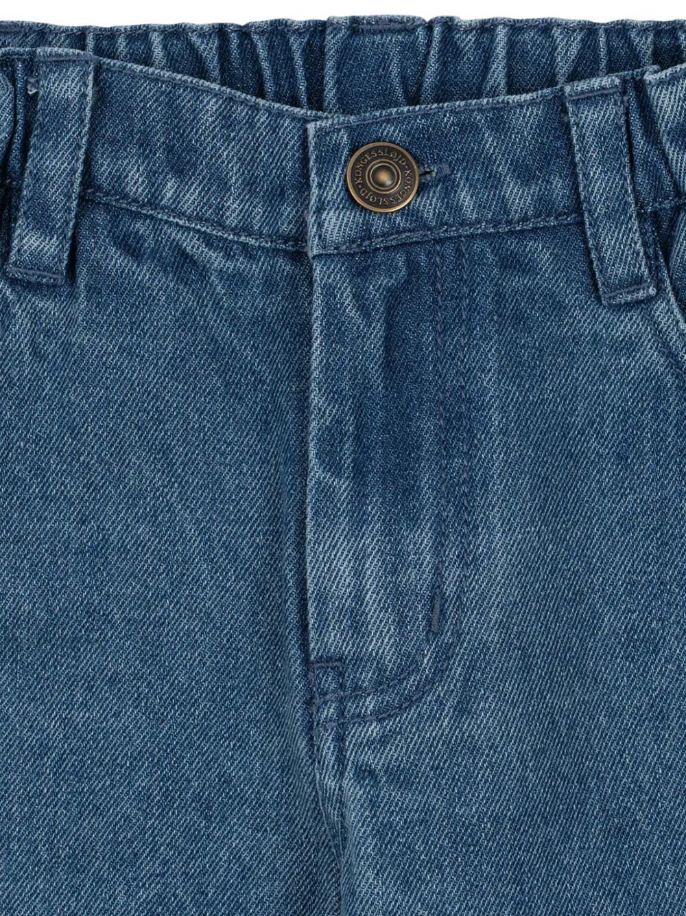 Pantaloni per bambino Konges Slojd Kids azzurri con vita elasticizzata KS105973 DENIM BLUE KONGES SLOJD KIDS