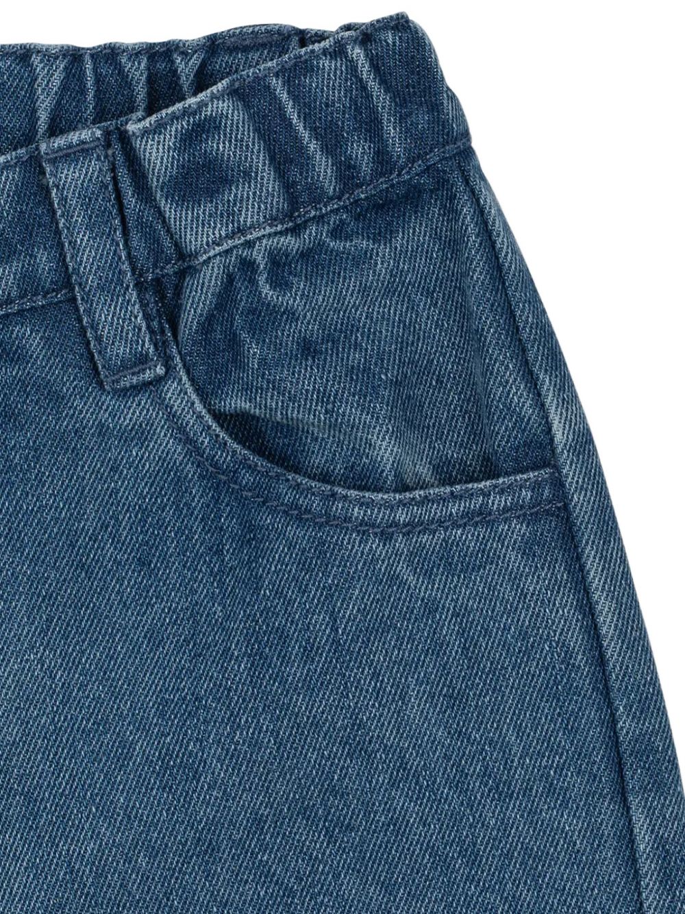 Pantaloni per bambino Konges Slojd Kids azzurri con vita elasticizzata KS105973 DENIM BLUE KONGES SLOJD KIDS