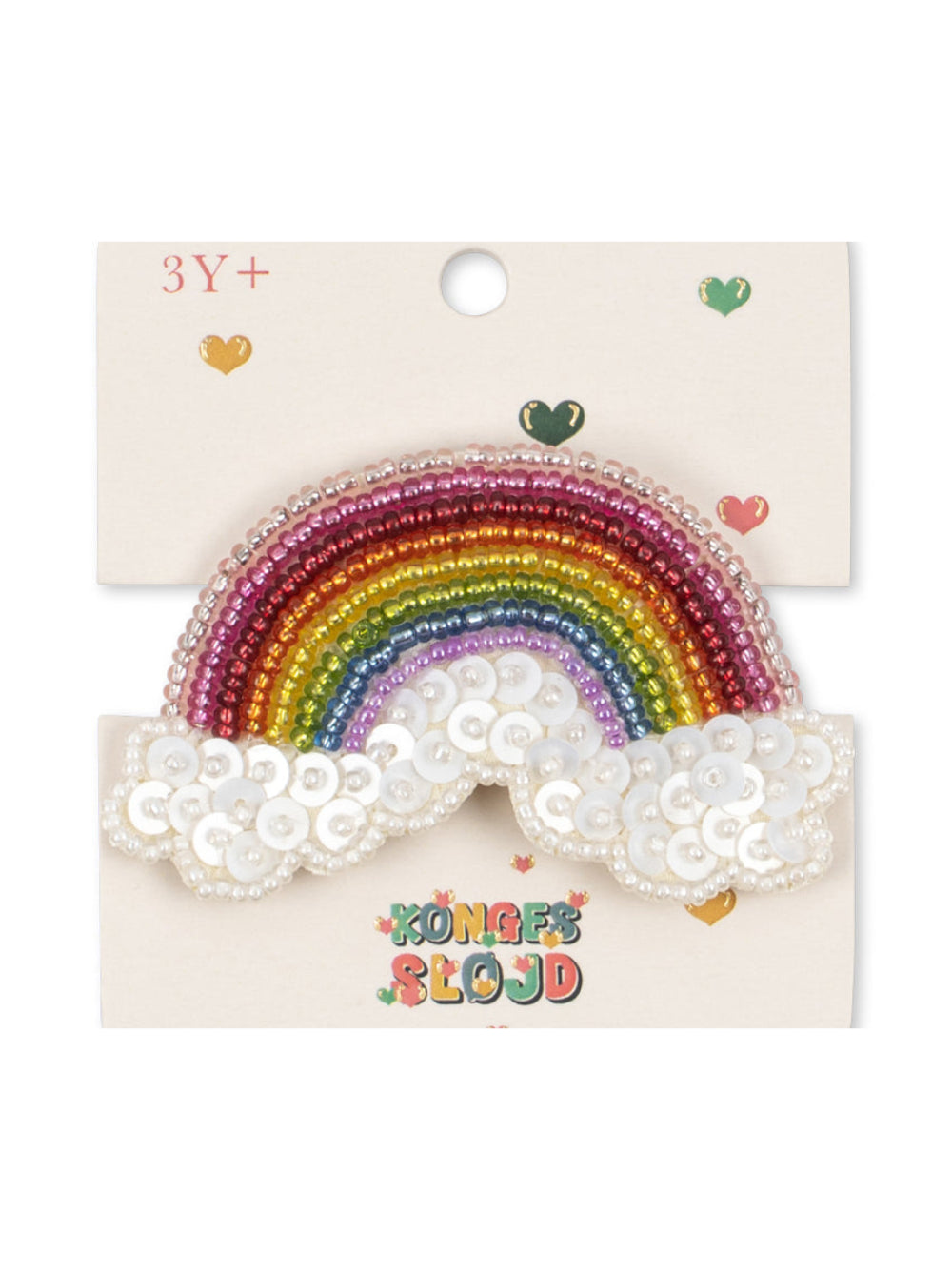 Set di sei anelli per bambina Konges Slojd Kids multicolore di diverse fantasie KS106088 S35028 KONGES SLOJD KIDS
