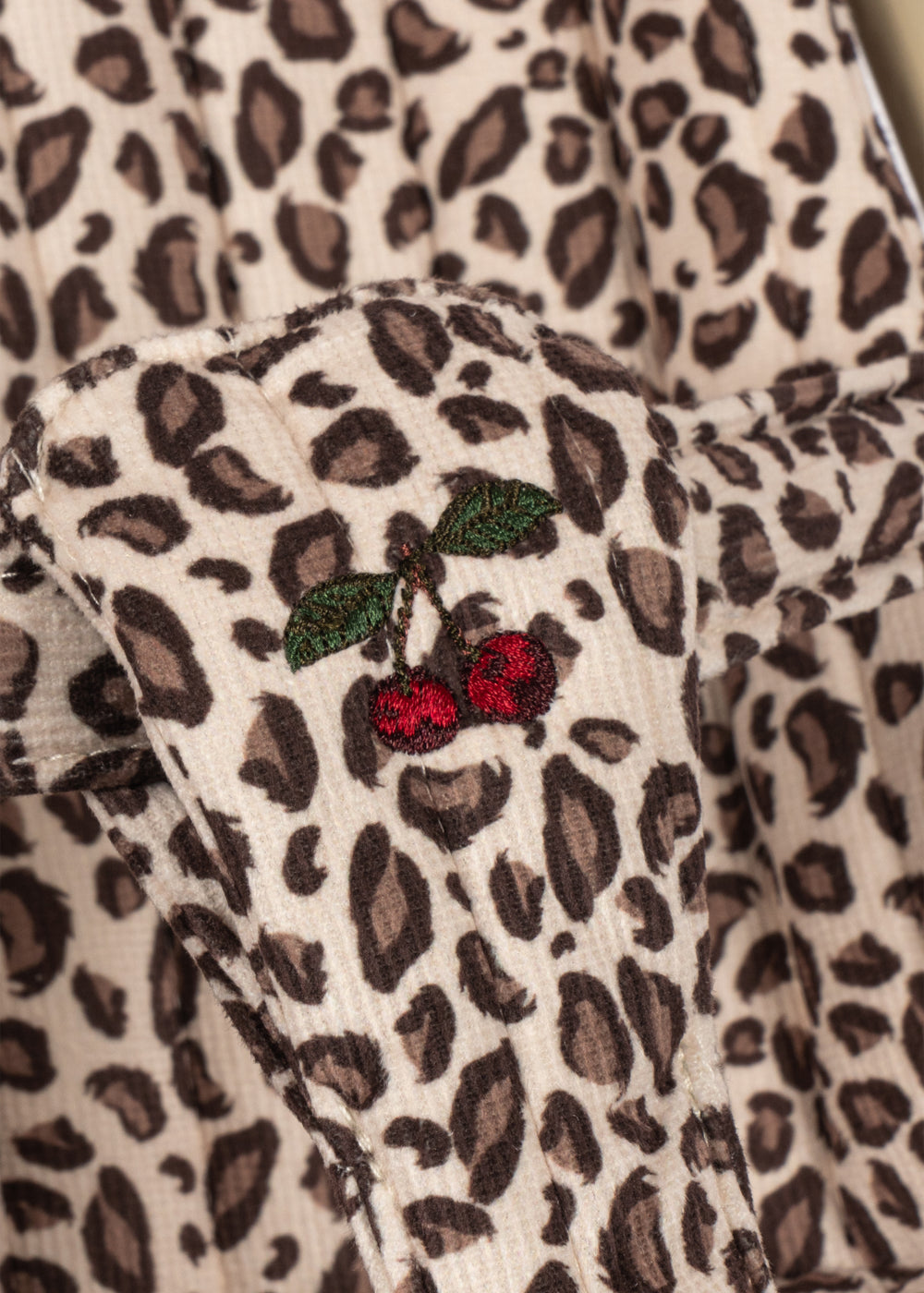 Passeggino per bambole per bambina Konges Slojd Kids marrone con stampa animalier KS106098 P99077 KONGES SLOJD KIDS