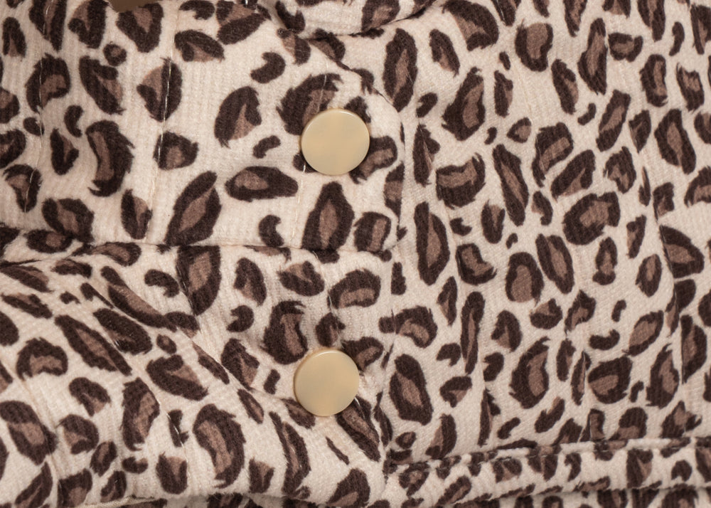 Carrozzina per le bambole Konges Slojd Kids marrone con stampa animalier KS106099 P99077 KONGES SLOJD KIDS