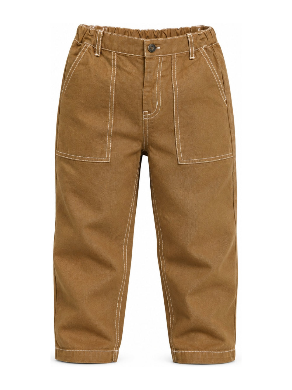 Pantaloni per bambino Konges Slojd Kids marrone a gamba dritta KS106210 S25152 KONGES SLOJD KIDS
