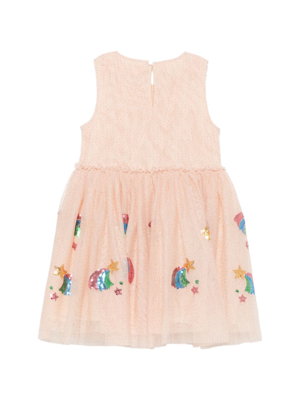 Abito per bambina Konges Slojd Kids rosa con motivo stelle KS106332 P20037 KONGES SLOJD KIDS