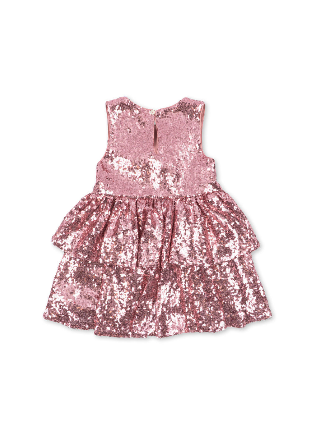 Abito Tindra per bambina Konges Slojd Kids rosa con dettaglio fiocco sul davanti KS106620 ROSE KONGES SLOJD KIDS