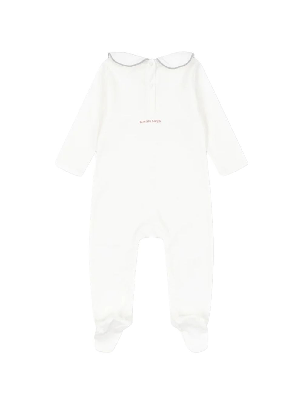 Tutina per neonati Konges Slojd Kids bianca con scritta "my first christmas" ricamata KS107961 WHITE KONGES SLOJD KIDS