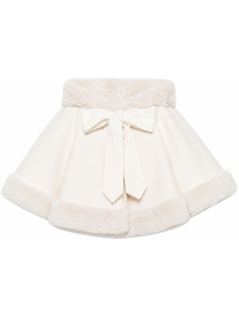 Mantella per neonata La Stuoenderia Kids bianca cond ettaglio fiocco 3CCGB26 H32 LA STUPENDERIA KIDS