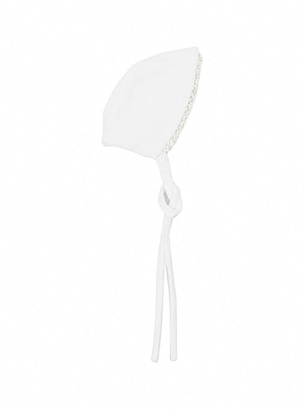 Cappello per neonati La Stupenderia Kids bianco con finitura in pizzo 3TBCP00 L02 LA STUPENDERIA KIDS