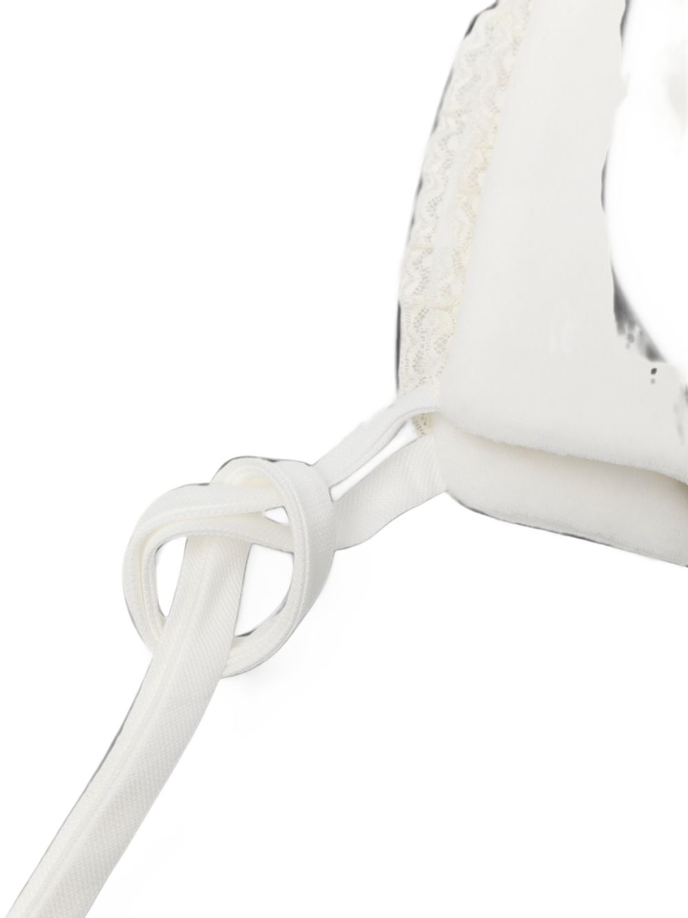 Cappello per neonati La Stupenderia Kids bianco con finitura in pizzo 3TBCP00 L02 LA STUPENDERIA KIDS