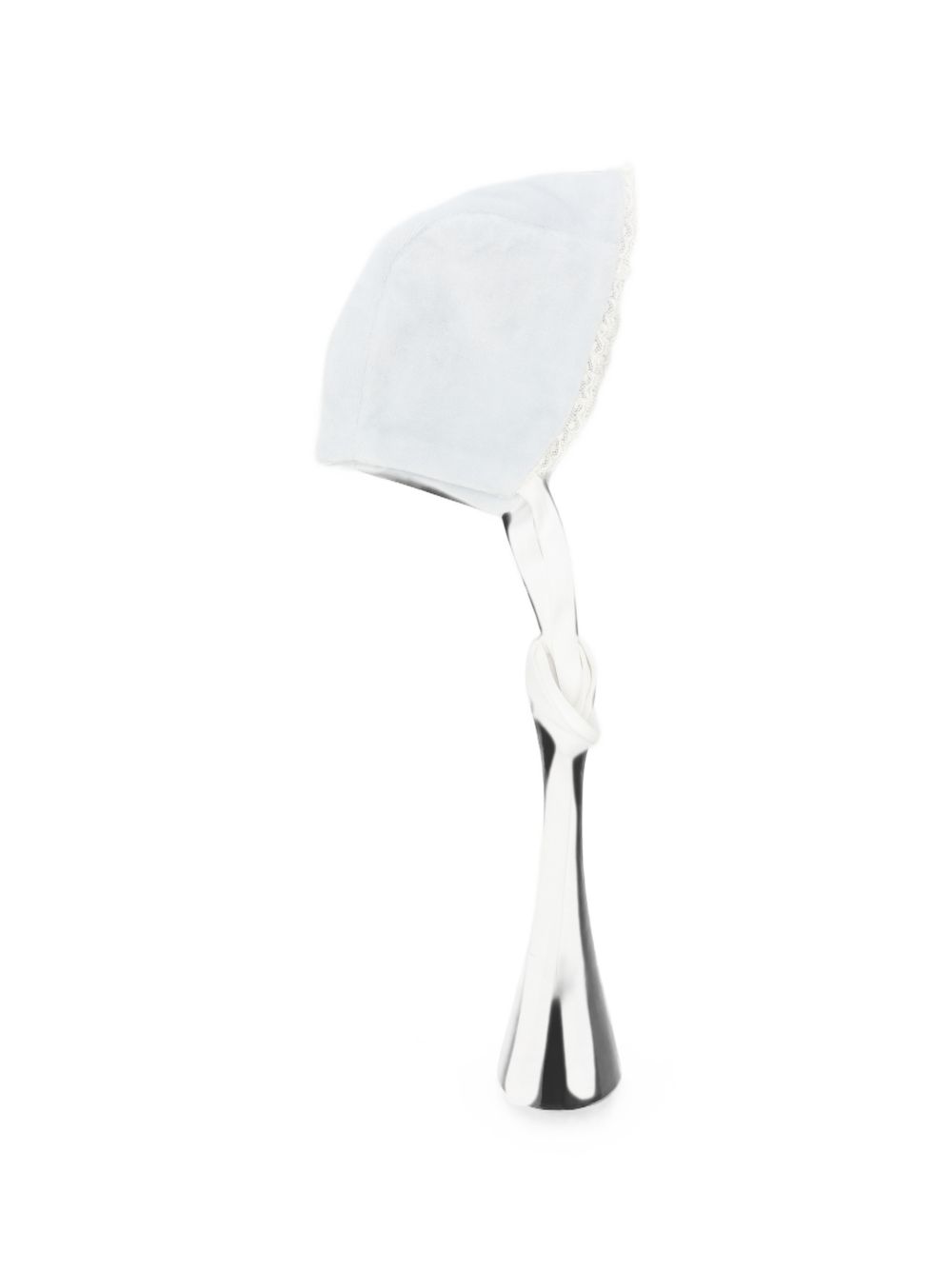 Cappello per neonato La Stupenderia Kids azzurro con finitura in pizzo 3TBCP00 L04 LA STUPENDERIA KIDS