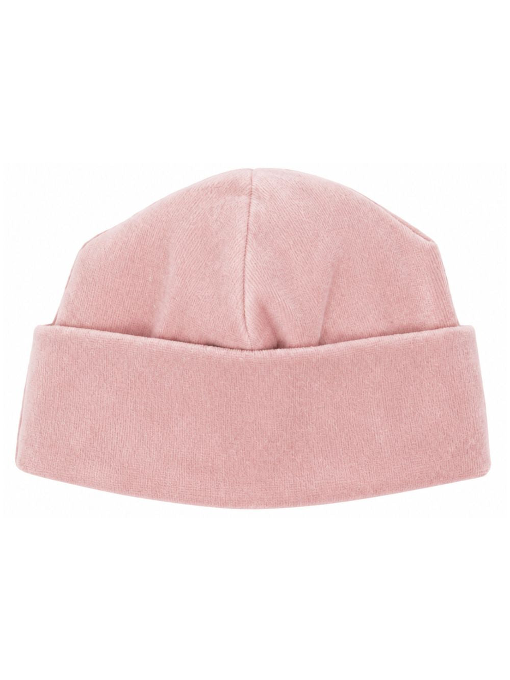Cappello per neonata La Stupenderia Kids rosa con finitura in velluto 3TBCP20 L23 LA STUPENDERIA KIDS